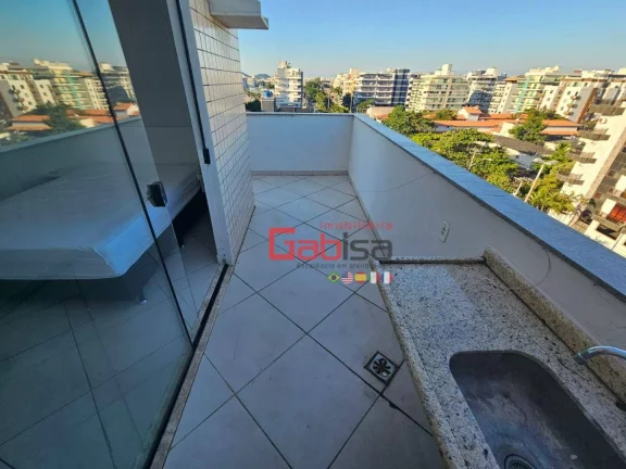 Imagem Cobertura com 3 dormitórios à venda, 120 m² por R$ 750.000 - Braga - Cabo Frio/RJ