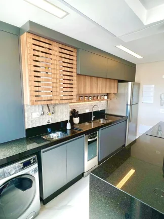 Imagem Apartamento 79M², 2Q, 2 Suítes, 3 Banheiros, 2 Vagas, 1 Lavabo, Varanda, Academia, Churrasqueira, Piscina, Sauna, Salão de Festas e Jogos, Quadra.