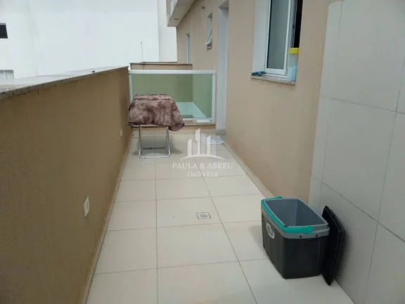 Imagem Cobertura Fantástica, 230m², Entrada Independente, 3 Dormitórios, sendo 2 Suítes, 5 Sacadas, 2 Vagas, no Vila Vitória, Mauá-SP