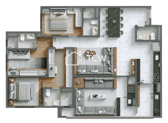 Imagem Apartamento à venda no bairro Ipiranga - São Paulo/SP, Zona Sul