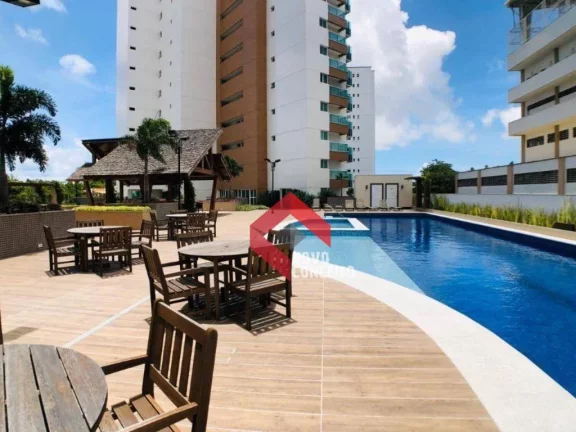 Imagem Apartamento à venda, 91 m² por R$ 850.000,00 - Edson Queiroz - Fortaleza/CE