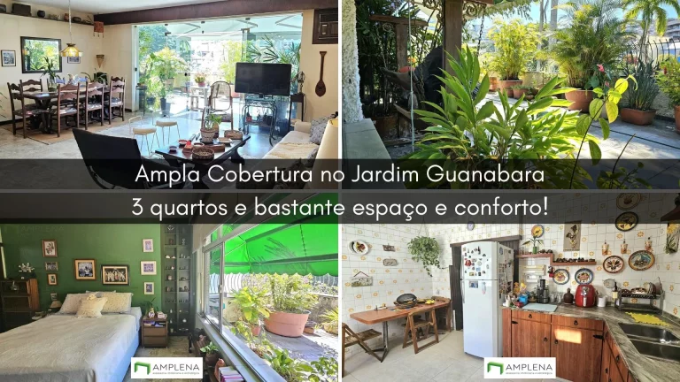 Apartamento 4 quartos à venda, 234 m no Jardim Guanabara - Rio de Janeiro/RJ