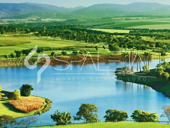 Imagem Residência cinematográfica com vista para o lago e campo de golfe à venda na Fazenda Boa Vista