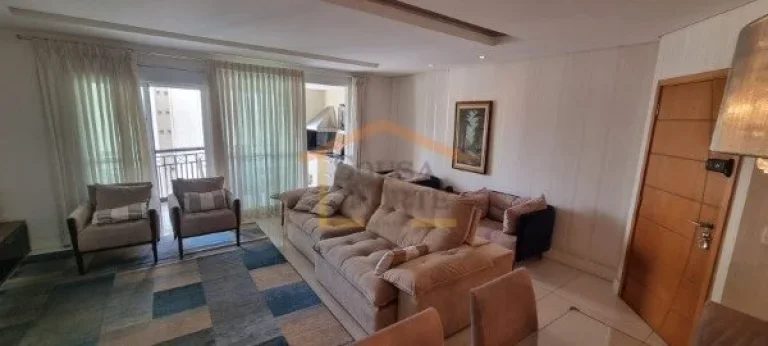 Imagem Apartamento com 129m², dispõe de 3 dormitórios, sendo 3 suites com armários, sala dois ambientes...