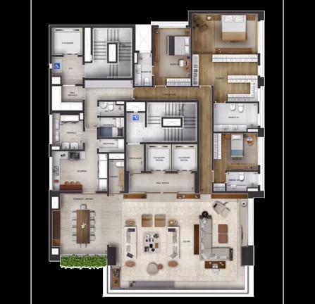 Imagem Apartamento em Vila Nova Conceição São Paulo SP, apartment in São Paulo Brazil, comprar apartamento 4 quartos em Vila Nova Conceição São Paulo SP