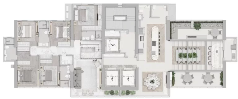 Imagem Apartamento com 4 Quartos à Venda, 146 m² em Centro - Balneário Camboriú