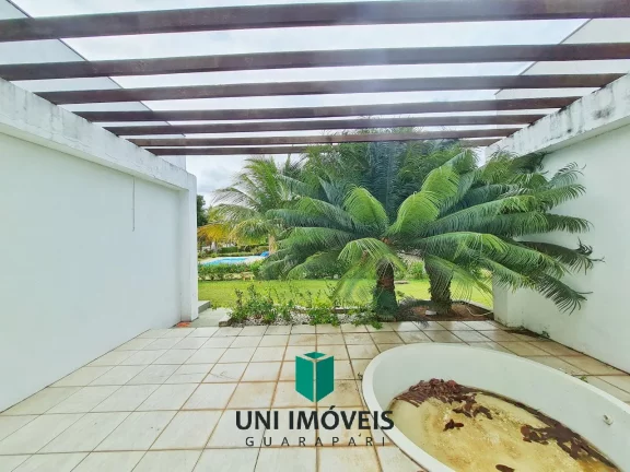 Imagem Casa com excelente terreno em condomínio fechado a venda em Guarapari - Lagoa da Praia