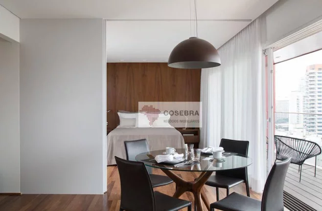 Imagem Apartamento com 1 dormitório para alugar, 95 m² por R$ 12.409,93/mês - Vila Olímpia - São Paulo/SP