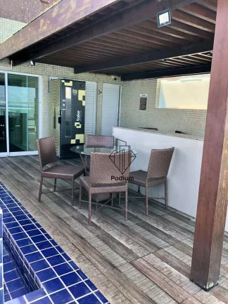 Imagem Flat mobiliado com varanda / sacada á 100m da praia de Intermares - FL0940
