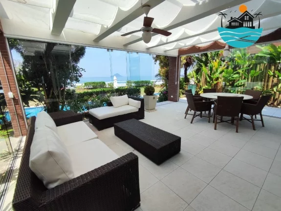 Imagem Casa Pé na Areia a venda em Juquehy, Aluguel de Temporada e Anual, max 12 pessoas, 5 Suítes, 400 m² de área construída | Juquehy Imobiliária
