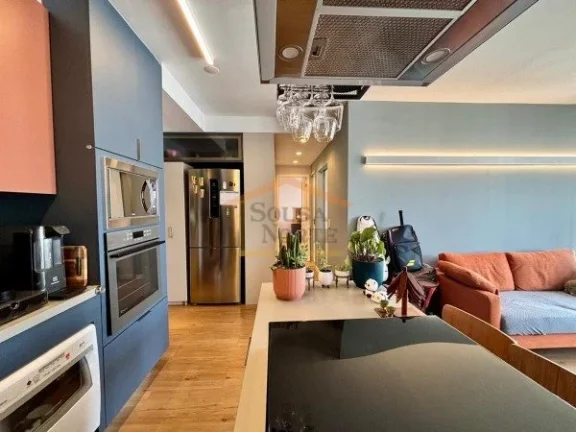 Imagem Apartamento com 70 m², 2 dormitórios sendo 1 suíte, 2 banheiros, sala para dois ambientes. O imó...