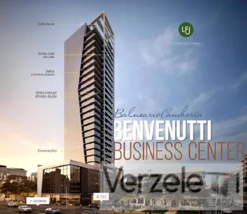 Imagem Sala Comercial para Venda em Balneário Camboriú / SC no bairro Centro