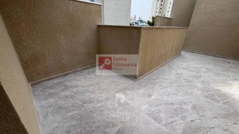 Imagem Cobertura para Venda em Santo André, Vila Pires, 2 dormitórios, 1 suíte, 3 banheiros, 2 vagas