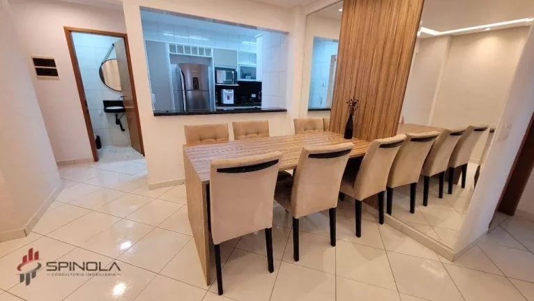 Imagem Apartamento com 2 dormitórios à venda, 83 m² por R$ 595.000,00 - Ocian - Praia Grande/SP