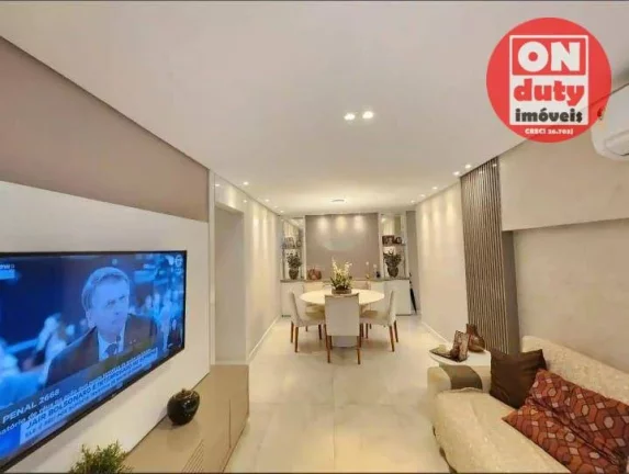 Imagem Apartamento à venda, 84 m² por R$ 530.000,00 - Aparecida - Santos/SP