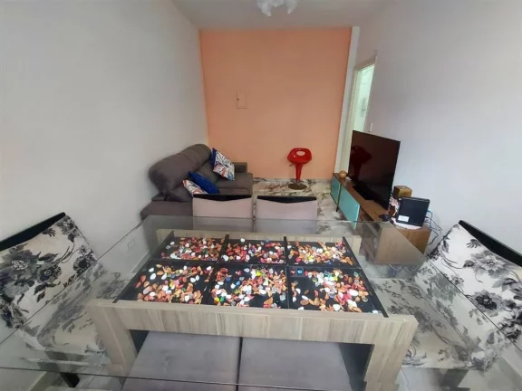 Imagem Apartamento com 1 dorm, Boqueirão, Praia Grande - R$ 250 mil, Cod: 2892