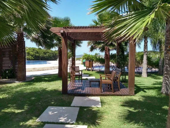 Imagem Terreno em Araçatuba, Imbituba - Condomínio com piscina, quadra poliesportiva e sauna