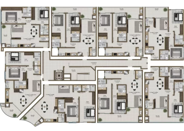 Imagem Badejo Residencial - Apartamento à venda no bairro Canto Grande - Bombinhas/SC