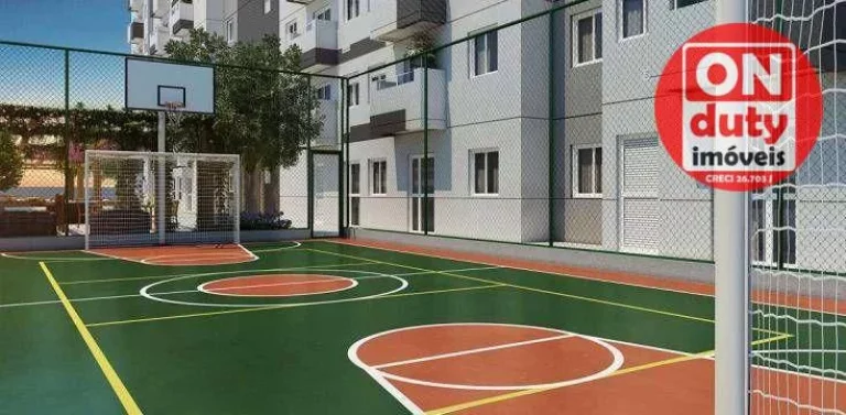 Imagem Apartamento com 2 quartos à venda, 42 m² por R$ 346.922 - Jabaquara - Santos/SP