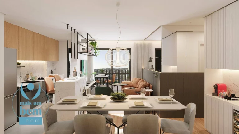 Imagem Apartamento com 3 quartos à venda, 75 m² por R$ 730.079 - Tingui - Curitiba/Paraná