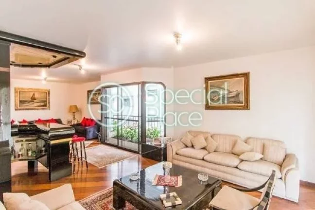 Imagem Ótimo apartamento com 293m² no Jardim Paulista. Amplo living com varandas, lavabo, 04 dormitórios...