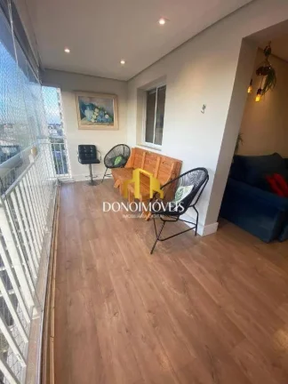 Imagem Apartamento decorado com 104m², 3 dormitórios (2 suítes), 2 vagas, móveis planejados inclusos! E...