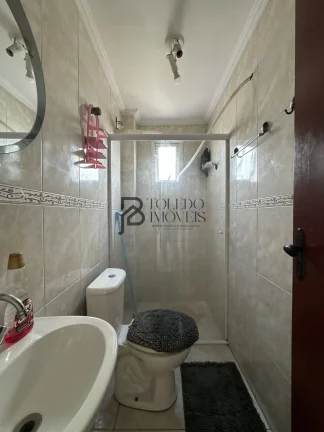 Imagem Apartamento PORTEIRA FECHADA, 01 dormitório, com sacada e 41 m² de área útil - LAZER COMPLETO - Mirim/PG
