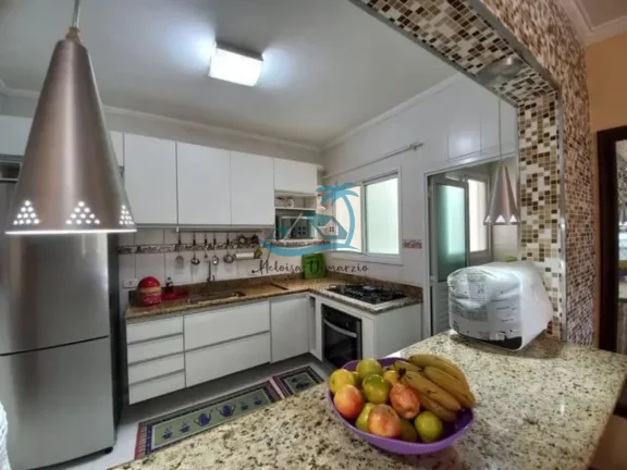 Imagem Apartamento com 3 dormitórios, varanda gourmet e 2 vagas de garagens a venda na Barra da Lagoa - Ubatuba.