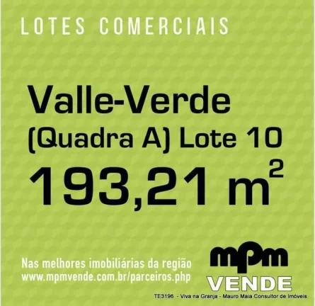 Imagem Lotes COMERCIAIS - RESERVA do Loteador, últimas unidades! ÓTIMA LOCALIZAÇÃO