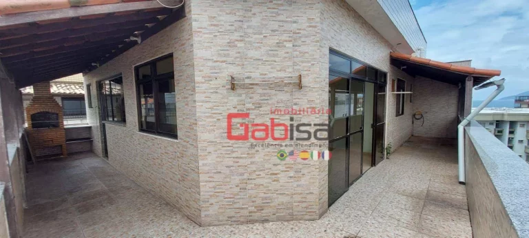 Imagem Cobertura com 4 dormitórios à venda, 220 m² por R$ 1.100.000,00 - Algodoal - Cabo Frio/RJ