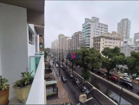 Imagem Apartamento com 3 dormitórios à venda, 144 m² por R$ 1.150.000 - Boqueirão - Santos/SP