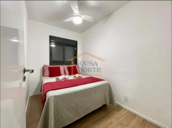 Imagem Apartamento mobiliado com 2 dormitórios, sala dois ambientes, area de serviço, cozinha com armári...