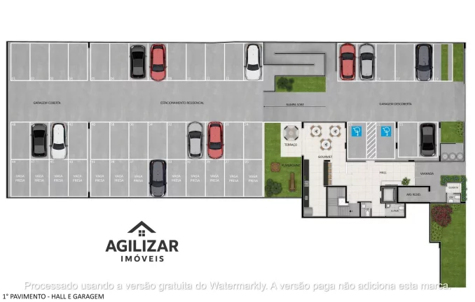 Imagem Apartamento 02 Quartos sendo 01 Suíte - 402 - Santa Branca