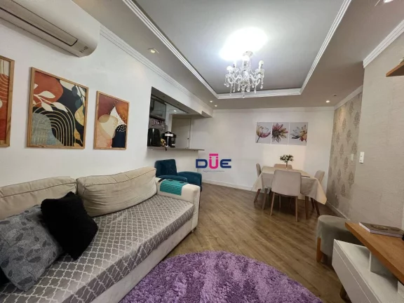 Imagem Apartamento de 2 dormitórios, 1 suíte e 1 vaga, condomínio clube com lazer completo em Santos