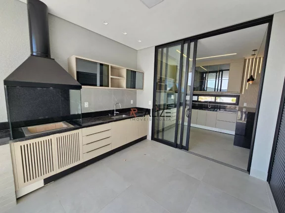 Imagem Casa com 3 suítes e piscina à venda, 155 m² por R$ 1.420.000 - Condomínio Jardim Brescia - Indaiatuba/SP