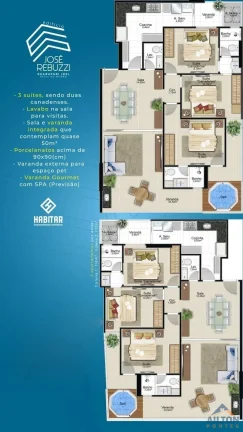 Imagem Lançamento Residencial José Rebuzzi na Quadra do Mar na Praia do Morro - Guarapari/ES