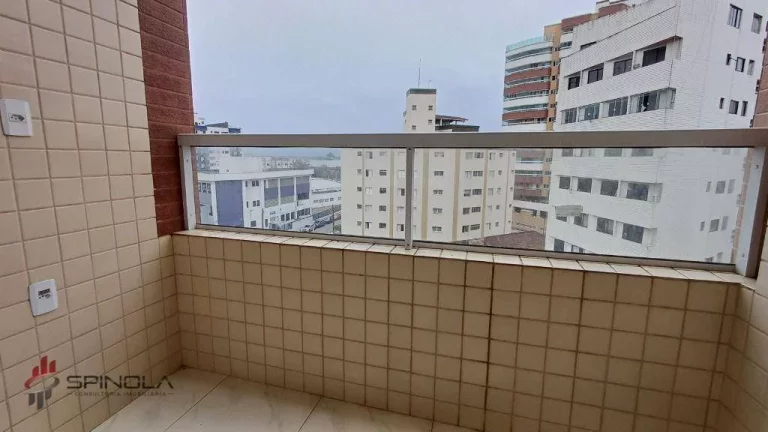 Imagem Apartamento com 2 dormitórios à venda, 53 m² por R$ 349.000,00 - Vila Caiçara - Praia Grande/SP
