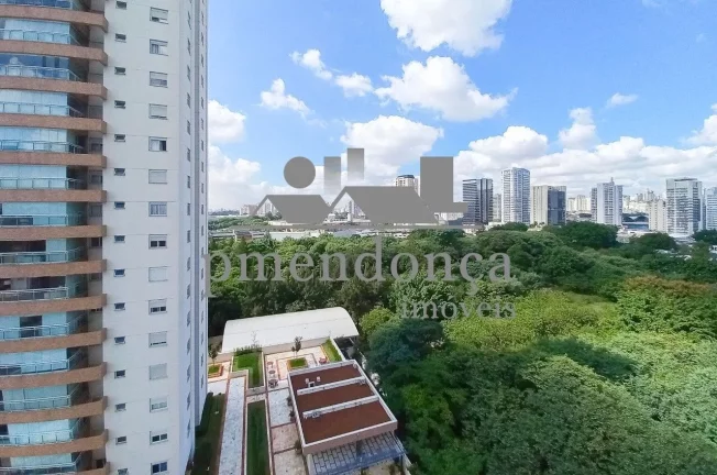 Imagem Apartamento com 94 m², varanda gourmet com churrasqueira, living integrado a cozinha, lavabo, 2 Sui...