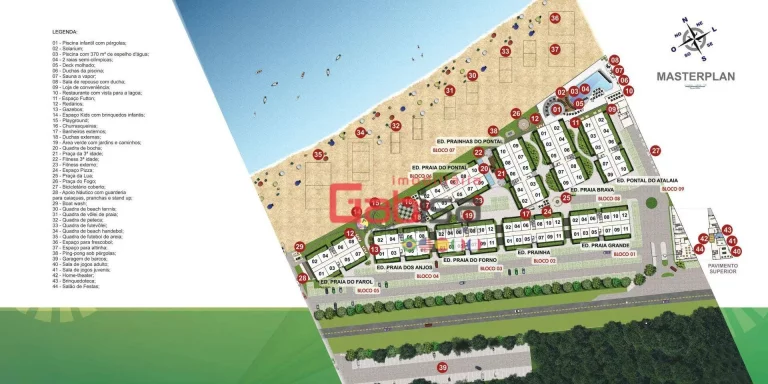 Imagem Apartamento com 2 dormitórios à venda, 68 m² por R$ 599.000,00 - Monte Alto - Arraial do Cabo/RJ