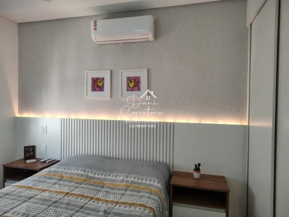 Imagem Apartamento frente mar com lazer, Tombo com 3 Quartos, 3 Suítes, 2 Salas, 4 Banheiros, 3 Vagas de Garagem, 112m²!