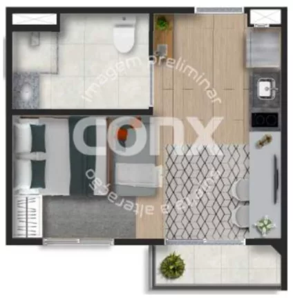 Imagem STUDIO RESIDENCIAL em São Paulo - SP, Vila Romana