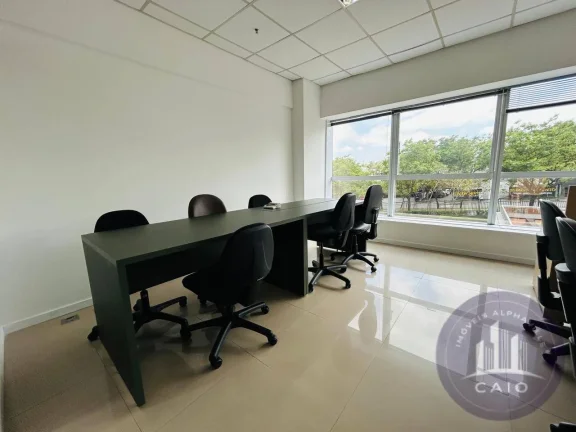 Imagem Sala mobiliada 42 m2 a venda por R$ 350.000,00 - Alphaville/SP