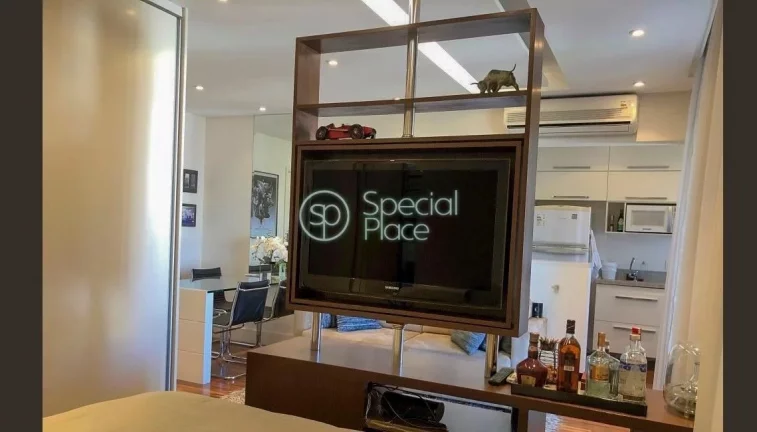 Imagem Amplo apartamento à venda com 1 quarto, sendo 1 suíte, e 1 banheiro no total. Este apartamento é ...