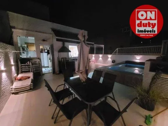 Imagem Cobertura com 3 dormitórios à venda, 212 m² por R$ 670.000,00 - Jardim Três Marias - Guarujá/SP