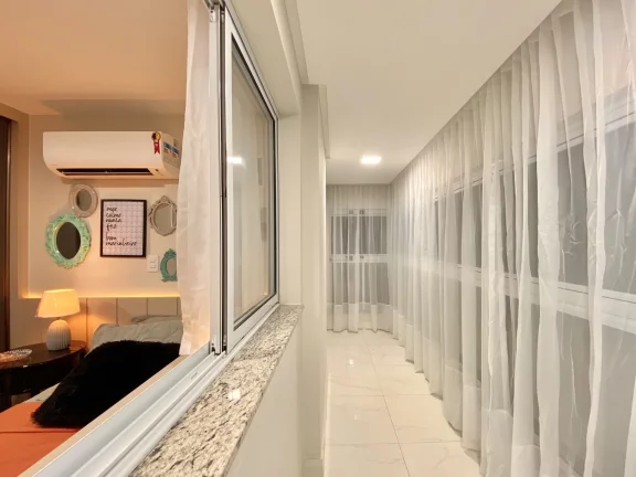 Imagem Apartamento Alto Padrão, 02 Quartos, 01 Suite, 01 Vaga de Garagem, Varanda Gourmet, Centro, Guarapari - ES