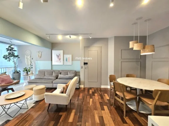 Imagem Apartamento de Luxo em Moema, São Paulo-SP: 3 Quartos, 1 Suíte, 1 Sala, 2 Vagas, 100m² - Imperdível!
