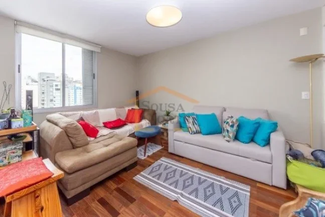 Imagem Apartamento à venda, com 129m², 2 dormitórios, sendo 1 suite e 3 banheiros. Planta ampla e bem di...