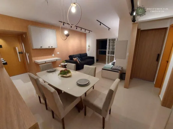 Imagem Apartamento com 2 dormitórios à venda, 86 m² por R$ 1.250.000,00 - Boqueirão - Praia Grande/SP