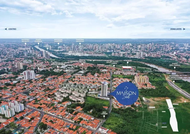 Imagem Apartamento 3 dormitórios para Venda em Teresina, Cristo Rei, 3 dormitórios, 3 suítes, 3 banheiros, 2 vagas