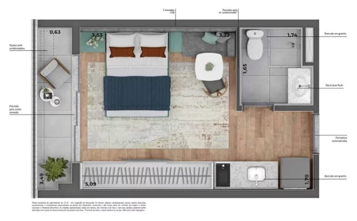 Imagem APARTAMENTO RESIDENCIAL em São Paulo - SP, Santa Cecília